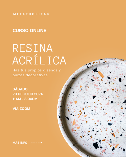 CURSO ONLINE RESINA ACRÍLICA