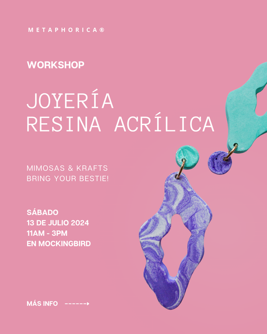 CURSO JOYERÍA RESINA ACRÍLICA